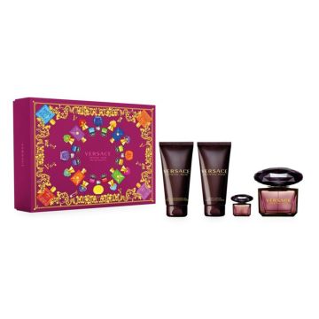 Crystal Noir 4 Piece Se
